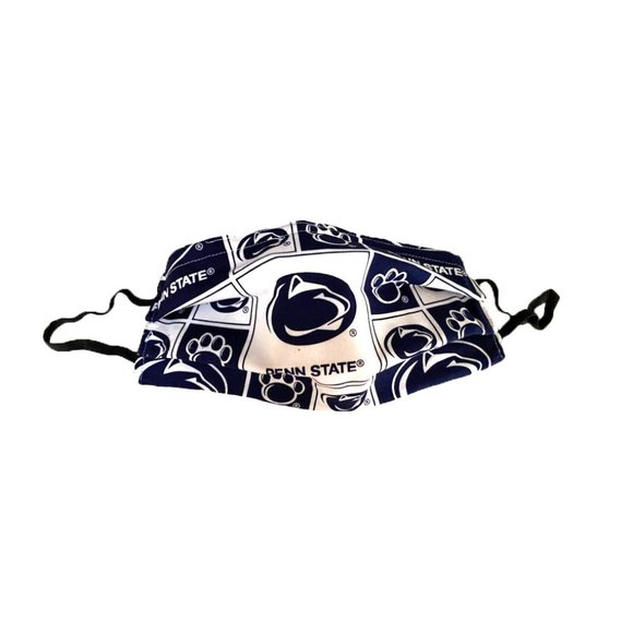 Handmade Accessories - Penn State Nitney Lions Face Mask Handmade